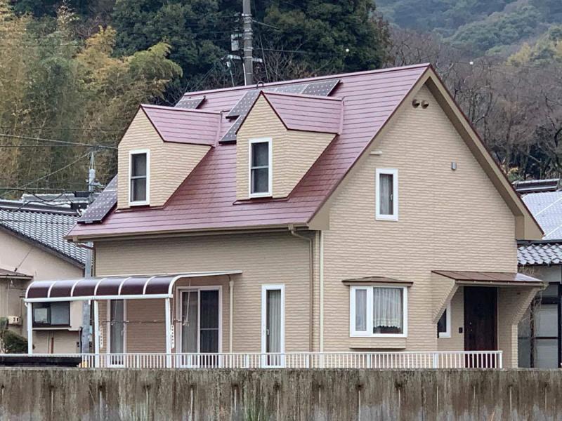 周南市で外壁の張り替えと屋根塗装 ガイソー周南店