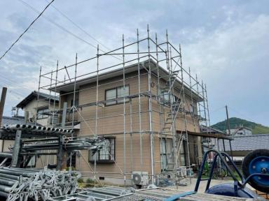周南市で外壁塗装・屋根塗装、ガイソーこだわりのバイオ高圧洗浄