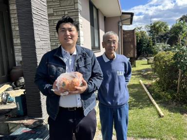 周南市で屋根カバー工事をさせていただいたお客様